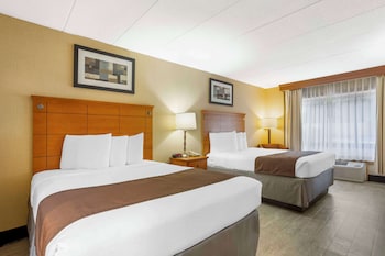 Standard Room, 2 Queen Beds, Non Smoking, Refrigerator & Microwave