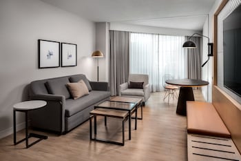 Club Studio, 1 King Bed with Sofa bed