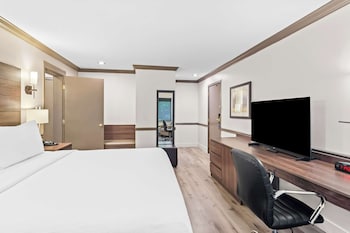 Standard Room, 1 King Bed, Non Smoking, Refrigerator & Microwave