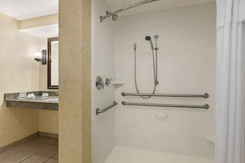 Suite, 1 King Bed, Accessible (Roll-In Shower)