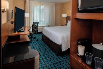 Room, 1 King Bed, Roll-in Shower