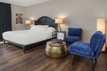 Room, 1 King Bed, Roll-in Shower, Non Smoking (Patio, Courtyard View)