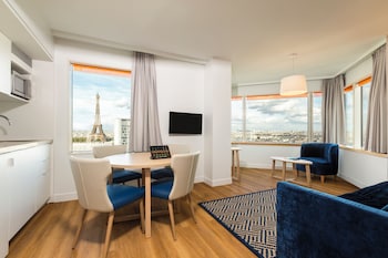 Studio, 1 Double or 2 Twin Beds, Tower (Eiffel Tower View)