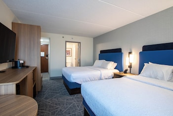 Room, 2 Queen Beds, Non Smoking, Refrigerator & Microwave