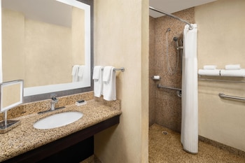 Room, 1 King Bed, Accessible (Mobility & Hearing, Roll-in Shower)