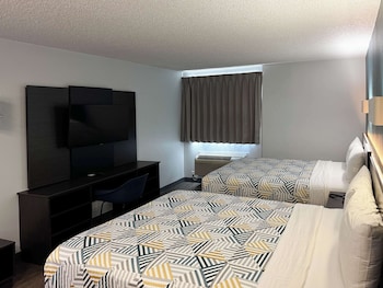 Standard Room, 2 Queen Beds, Non Smoking, Refrigerator & Microwave