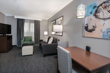 Suite, 1 King Bed, Accessible, Bathtub