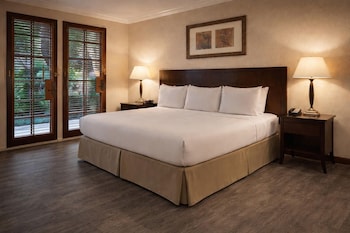 Suite, 1 King Bed with Sofa bed (Courtyard View)