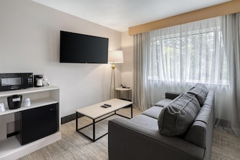 Suite, 1 King Bed, Balcony, Courtyard View
