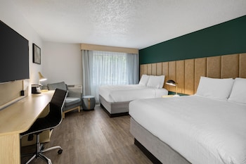Standard Room, 2 Queen Beds, Non Smoking, Refrigerator & Microwave