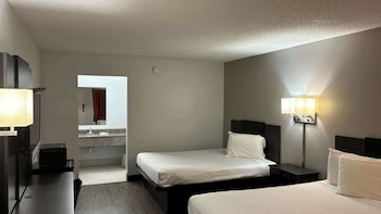 Standard Room, 2 Queen Beds, Smoking, Refrigerator & Microwave
