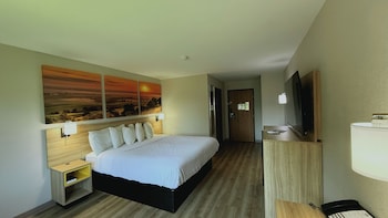 Room, 1 King Bed, Non Smoking, Refrigerator & Microwave