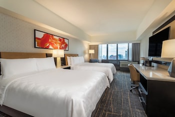 Premium Room, 2 Queen Beds, Accessible, City View (Mobility, Accessible Tub)