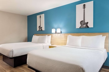 Double Room, 2 Double Beds, Smoking