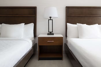 Standard Room, 2 Queen Beds, Non Smoking, Refrigerator & Microwave