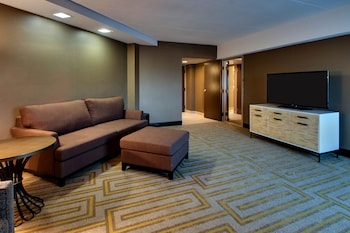 Suite, 1 Queen Bed with Sofa bed, Hearing Accessible (Mobility and Hearing)