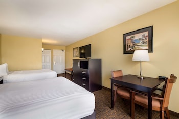 Standard Room, 2 Queen Beds, Non Smoking, Refrigerator & Microwave