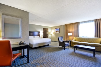 Junior Suite, 1 King Bed with Sofa bed, Accessible (Hearing)