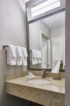 Suite, 1 King Bed with Sofa bed, Accessible (Mobility/Hearing Tub One Bedroom)