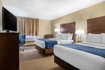 Double Room, 2 Double Beds, Non Smoking