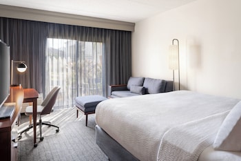 Room, 1 King Bed with Sofa bed, Courtyard View