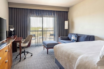 Room, 1 King Bed with Sofa bed, Courtyard View