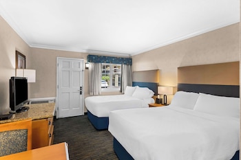 Standard Room, 2 Double Beds, Non Smoking, Refrigerator & Microwave