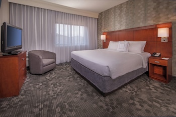 Suite, 1 King Bed with Sofa bed, Hearing Accessible