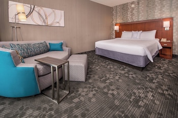 Room, 1 King Bed with Sofa bed, Hearing Accessible