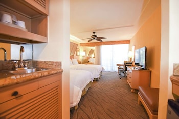Room, 2 Double Beds, Garden View