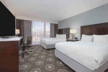 Room, 2 Queen Beds, Hearing Accessible, Non Smoking (Tub w/ Grab Bars)