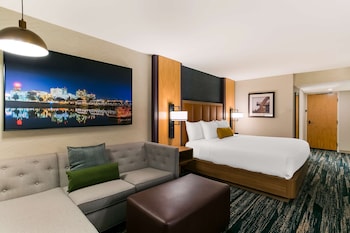 Standard Room, 1 King Bed, Non Smoking, Refrigerator & Microwave (Shower Only)