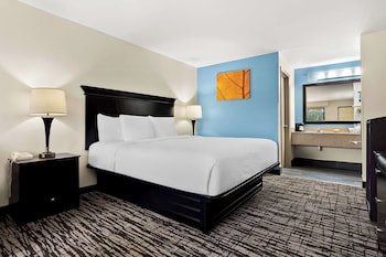 Standard Room, 1 King Bed, Non Smoking, Refrigerator & Microwave