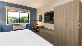 Standard Room, 1 Queen Bed, Roll-in Shower (Communications Accessible)