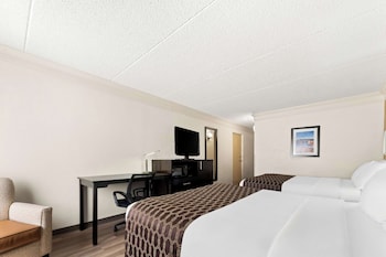 Standard Room, 2 Queen Beds, Non Smoking, Refrigerator & Microwave