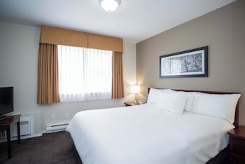 Suite, 1 King Bed with Sofa bed, Kitchen