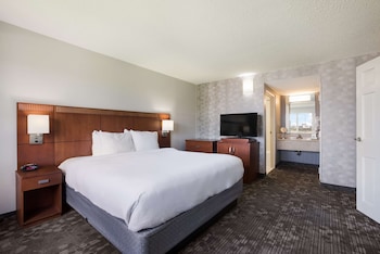 Suite, 1 King Bed with Sofa bed, Accessible (Hearing One Bedroom)
