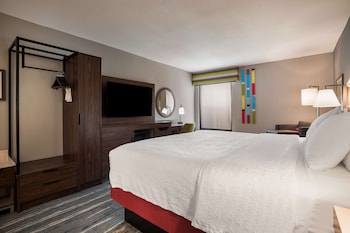 Room, 1 King Bed, Non Smoking, Refrigerator & Microwave