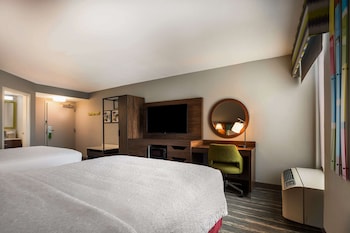 Room, 2 Queen Beds, Non Smoking, Refrigerator & Microwave