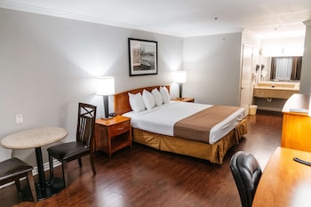 Standard Room, 1 King Bed, Non Smoking, Refrigerator & Microwave