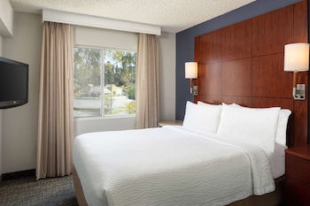 Suite, 1 Queen Bed with Sofa bed, Accessible (Mobility Roll in Shower One Bedroom)