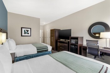Standard Room, 2 Double Beds, Accessible, Refrigerator & Microwave