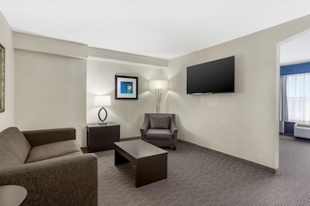 Suite, 1 King Bed, Non Smoking, Refrigerator & Microwave (Shower Only;Separate Living Room)