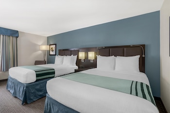 Standard Room, 2 Queen Beds, Non Smoking, Refrigerator & Microwave