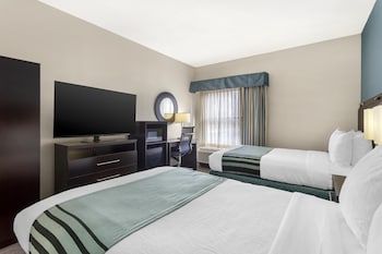 Standard Room, 2 Double Beds, Accessible, Refrigerator & Microwave
