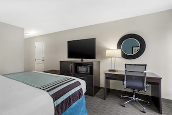 Standard Room, 1 King Bed, Non Smoking, Refrigerator & Microwave