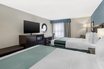 Standard Room, 2 Queen Beds, Non Smoking, Refrigerator & Microwave