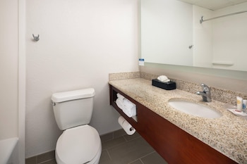 Suite, 1 King Bed with Sofa bed, Accessible, Non Smoking (Roll-In Shower)