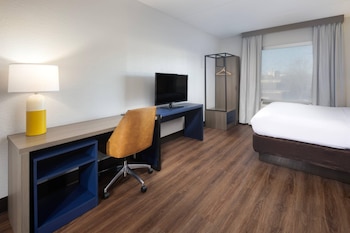 Suite, 1 King Bed with Sofa bed, Accessible, Non Smoking (Roll-In Shower)