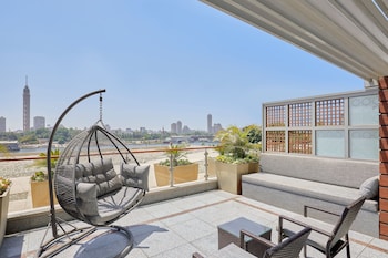 Deluxe Room, 2 Double Beds, Smoking, Terrace (View)